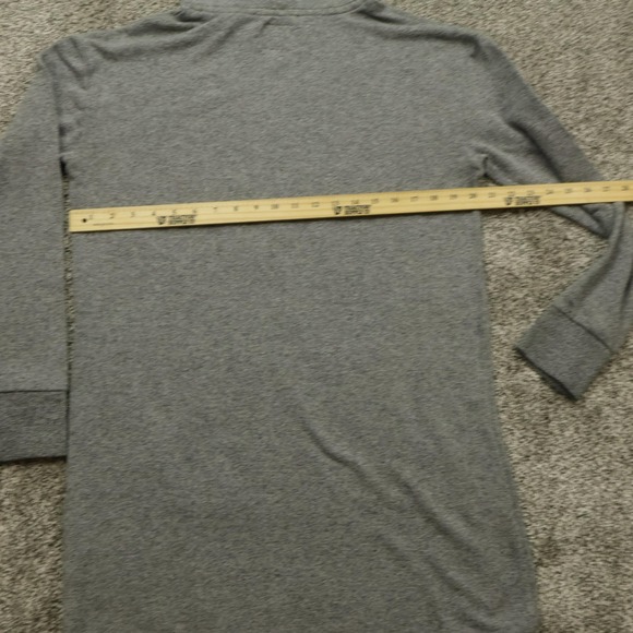 Roots Hoodie dress womens M Longline Pullover Kangaroo Pocket Casual Sweatshirt - Picture 11 of 13